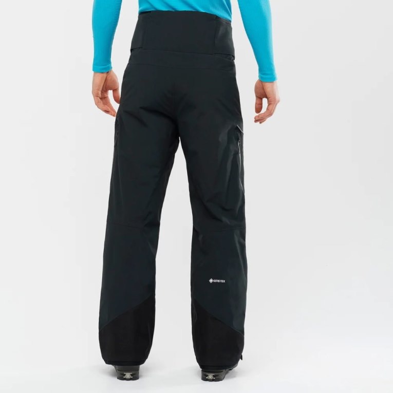 Pantalones De Esquí Salomon Gravity Gore Tex Hombre Negros | MX KTQL018